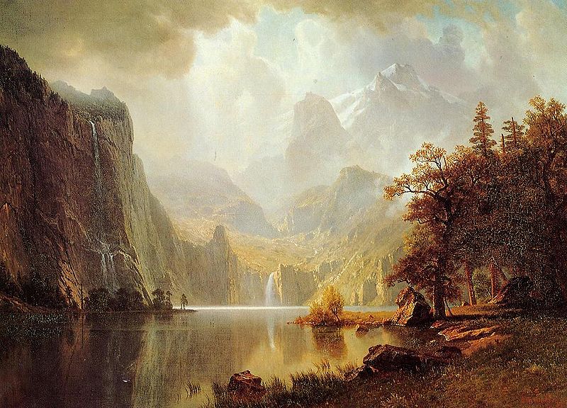 Albert Bierstadt In_the_Mountains